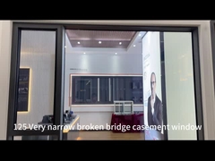 125 Janela extremamente estreita