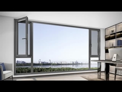 janela de batente de alumínio